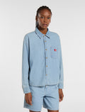 Long Sleeve Women's Jeans Shirt