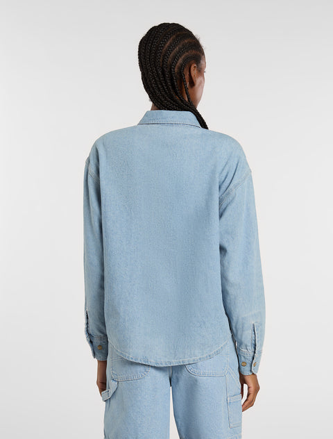 Long Sleeve Women's Jeans Shirt