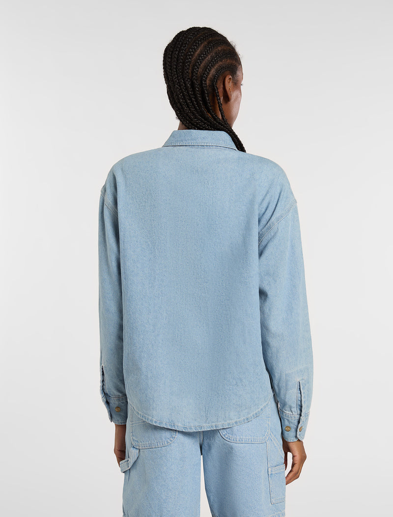 Long Sleeve Women's Jeans Shirt