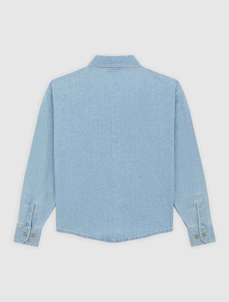 Long Sleeve Women's Jeans Shirt