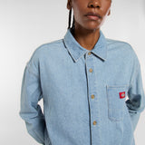 Long Sleeve Women's Jeans Shirt