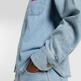 Long Sleeve Women's Jeans Shirt