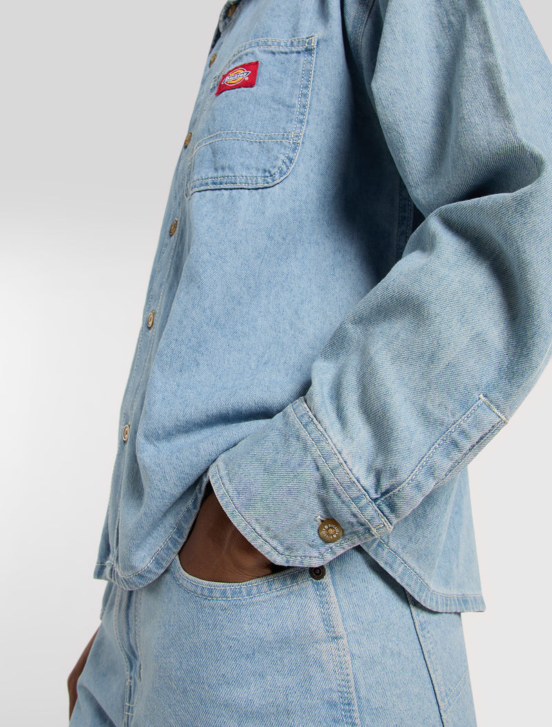 Long Sleeve Women's Jeans Shirt