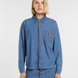 Long Sleeve Women's Jeans Shirt
