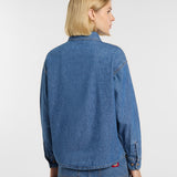 Long Sleeve Women's Jeans Shirt