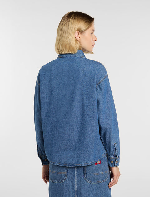 Long Sleeve Women's Jeans Shirt