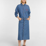 Long Sleeve Women's Jeans Shirt