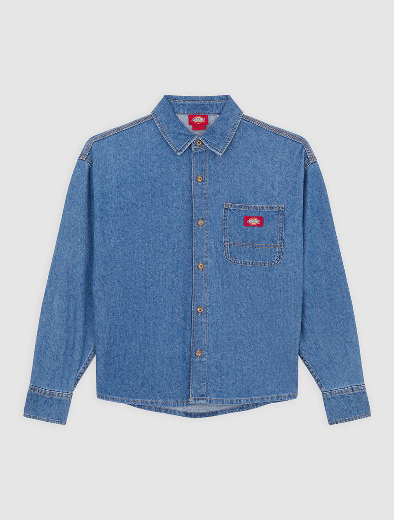 Long Sleeve Women's Jeans Shirt