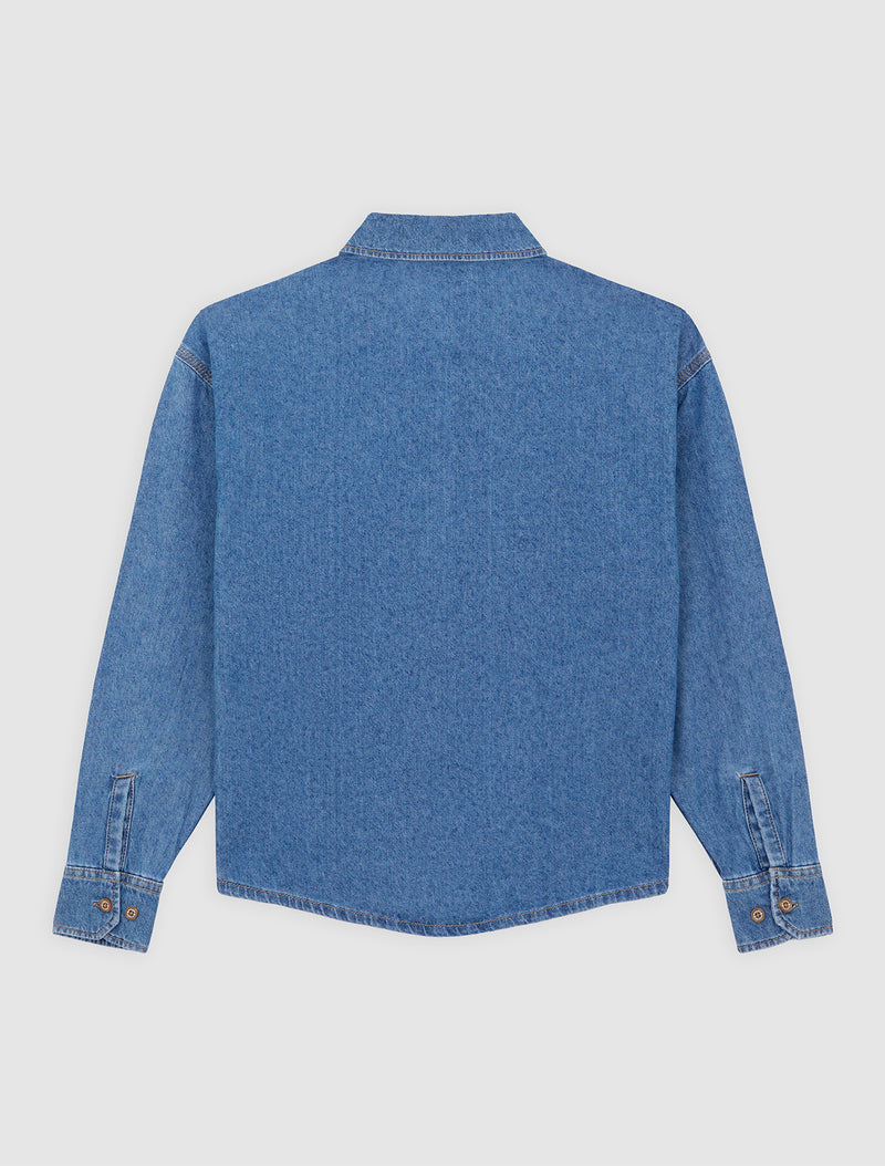 Long Sleeve Women's Jeans Shirt