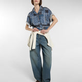Loose Tapered Women's Work Jeans