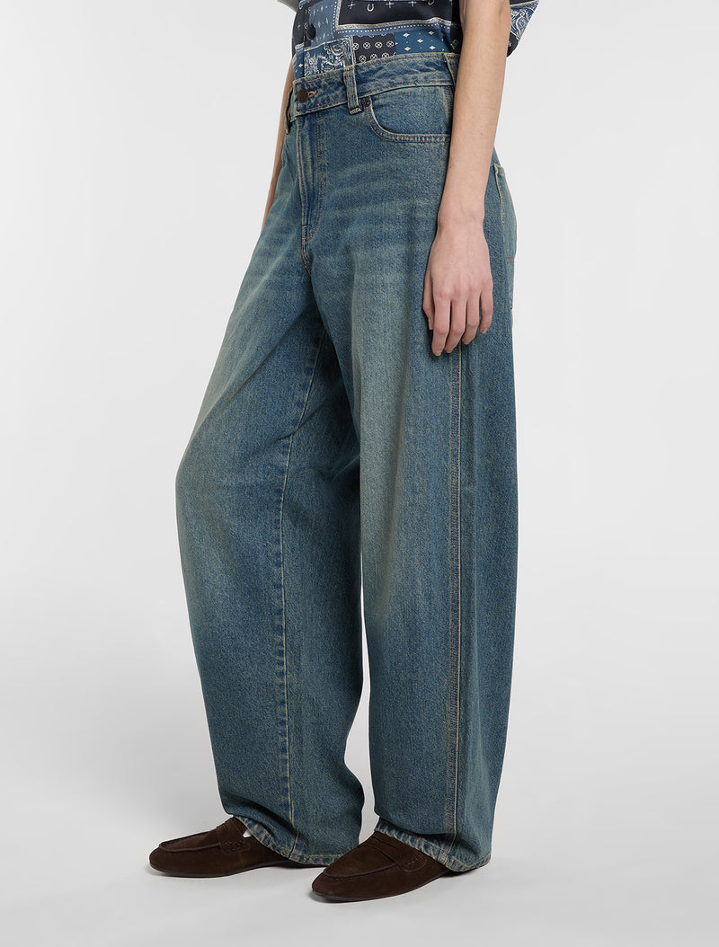 Loose Tapered Women's Work Jeans