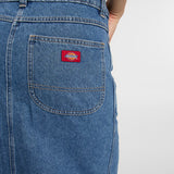Midi Denim Women's Skirt