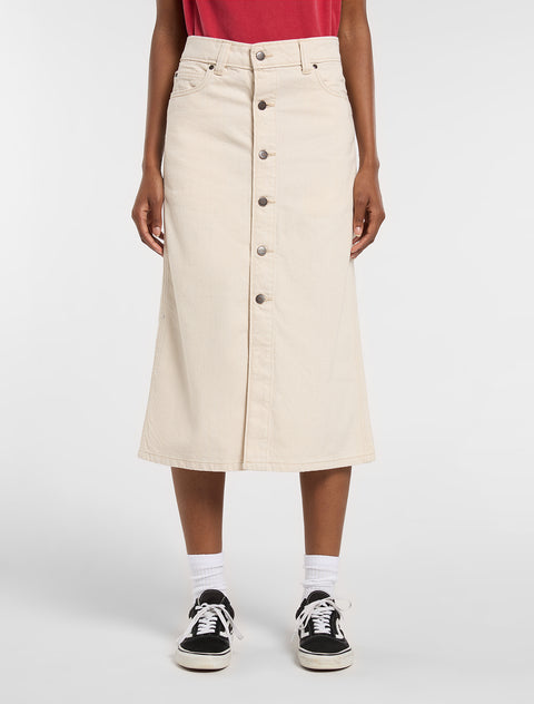 Midi Denim Women's Skirt