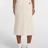 Midi Denim Women's Skirt