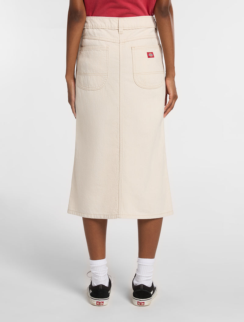 Midi Denim Women's Skirt
