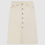 Midi Denim Women's Skirt