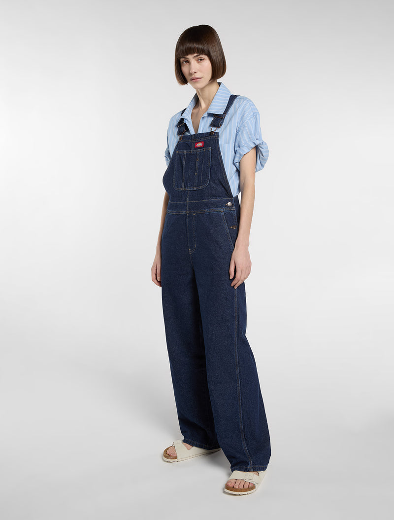 Loose Denim Women's Bib Overall