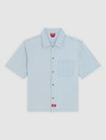 Short Sleeve Jeans Shirt