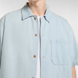 Short Sleeve Jeans Shirt