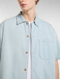 Short Sleeve Jeans Shirt