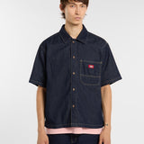 Short Sleeve Jeans Shirt