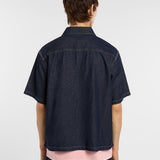 Short Sleeve Jeans Shirt