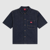 Short Sleeve Jeans Shirt
