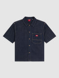 Short Sleeve Jeans Shirt