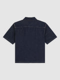 Short Sleeve Jeans Shirt
