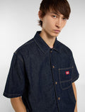 Short Sleeve Jeans Shirt