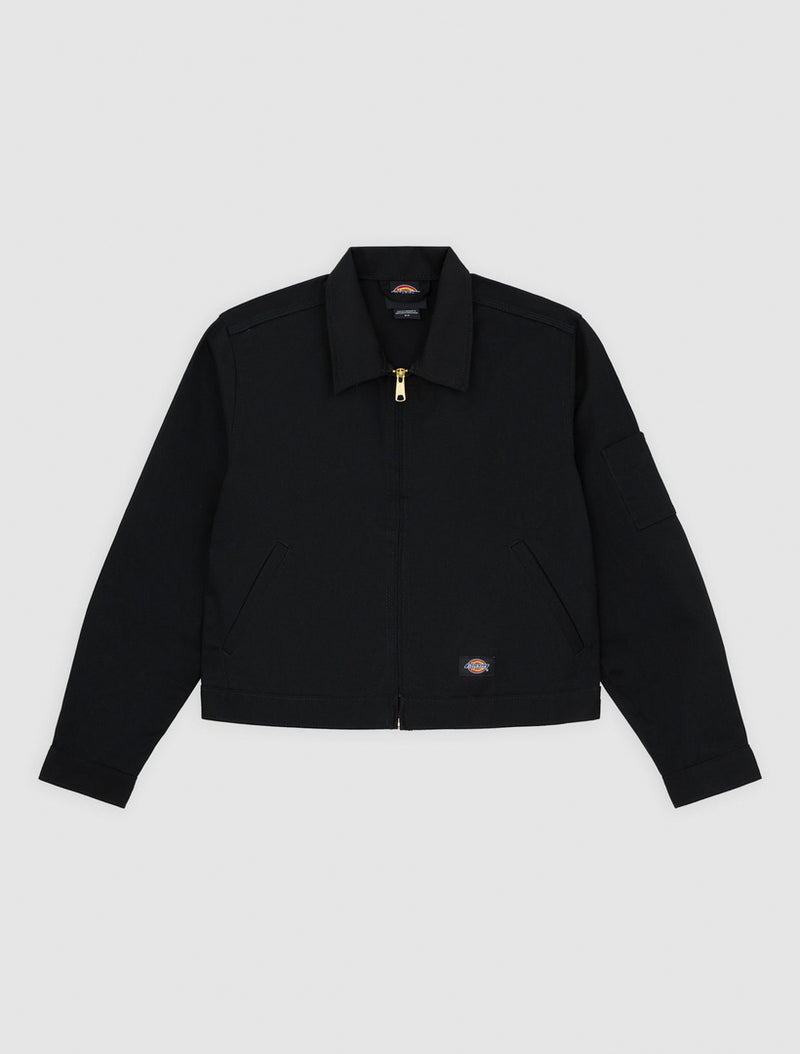 Unlined Cropped Eisenhower Jacket