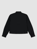 Unlined Cropped Eisenhower Jacket