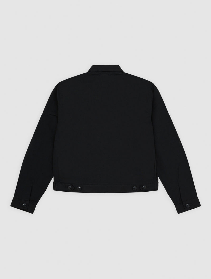 Unlined Cropped Eisenhower Jacket