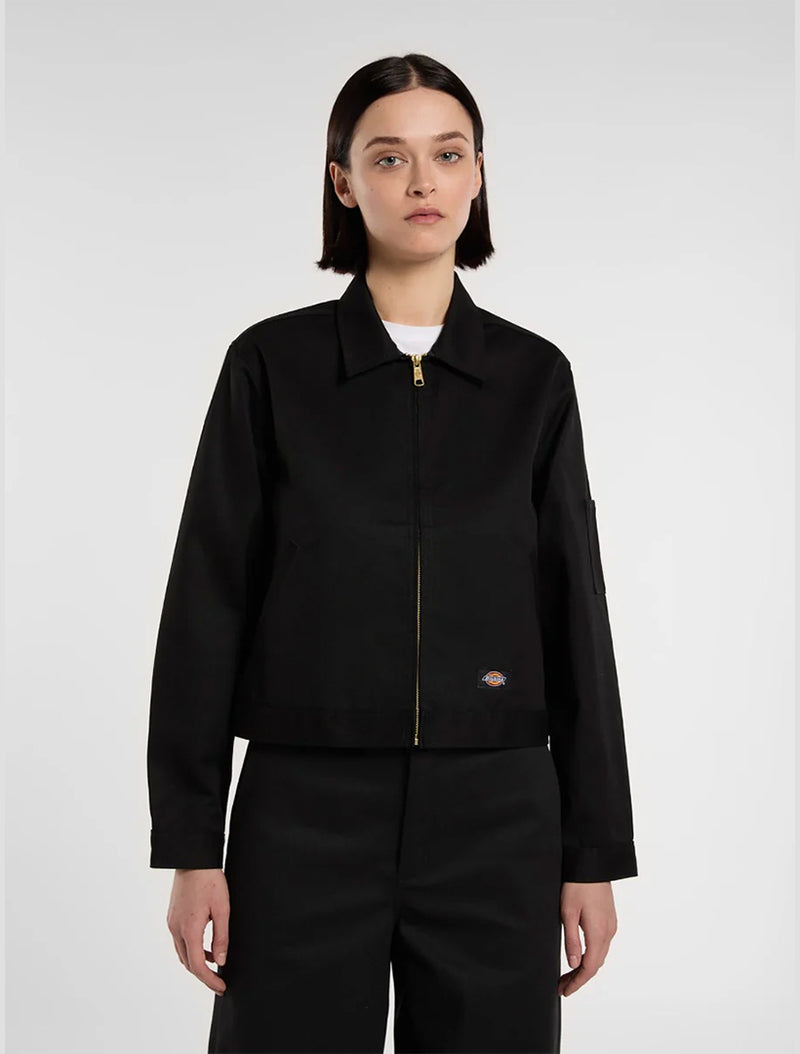 Unlined Cropped Eisenhower Jacket