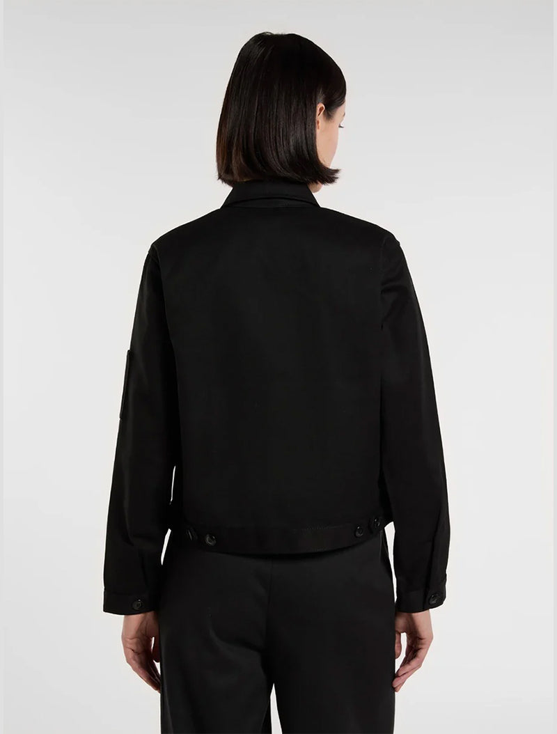 Unlined Cropped Eisenhower Jacket