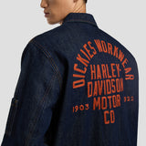 Dickies x Harley-Davidson® Boxy Fit Embroidered Denim Jacket