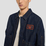 Dickies x Harley-Davidson® Boxy Fit Embroidered Denim Jacket