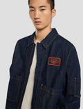 Dickies x Harley-Davidson® Boxy Fit Embroidered Denim Jacket