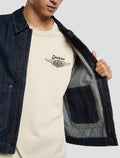 Dickies x Harley-Davidson® Boxy Fit Embroidered Denim Jacket