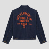 Dickies x Harley-Davidson® Boxy Fit Embroidered Denim Jacket