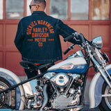Dickies x Harley-Davidson® Boxy Fit Embroidered Denim Jacket