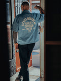 Dickies x Harley-Davidson® Boxy Fit Chambray Embroidered Work Shirt