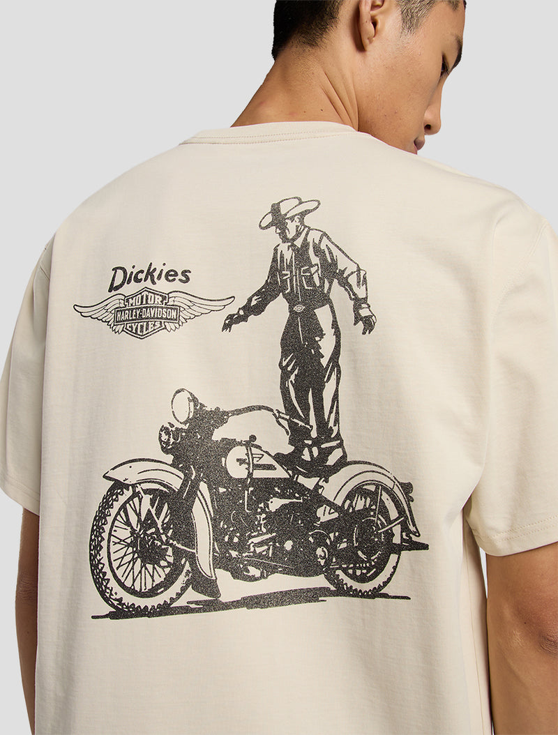 Dickies x Harley-Davidson® Vintage Wash Cowboy Graphic T-Shirt