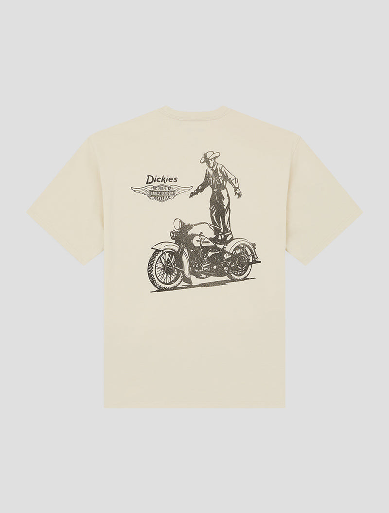 Dickies x Harley-Davidson® Vintage Wash Cowboy Graphic T-Shirt