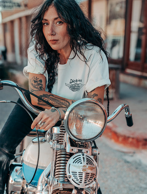 Dickies x Harley-Davidson® Vintage Wash Cowboy Graphic T-Shirt