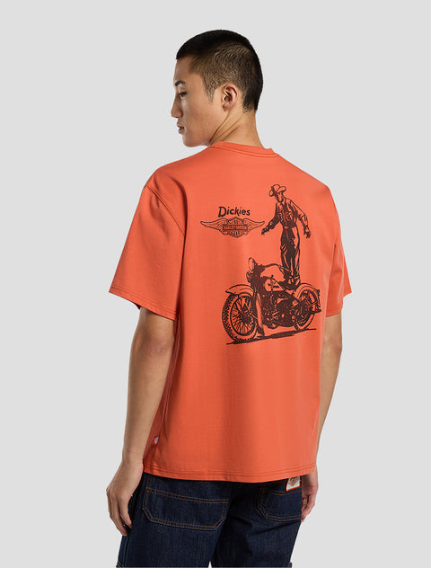 Dickies x Harley-Davidson® Vintage Wash Cowboy Graphic T-Shirt