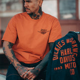 Dickies x Harley-Davidson® Vintage Wash Cowboy Graphic T-Shirt