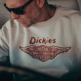 Dickies x Harley-Davidson® Boxy Fit Embroidered Crewneck Sweatshirt