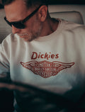 Dickies x Harley-Davidson® Boxy Fit Embroidered Crewneck Sweatshirt