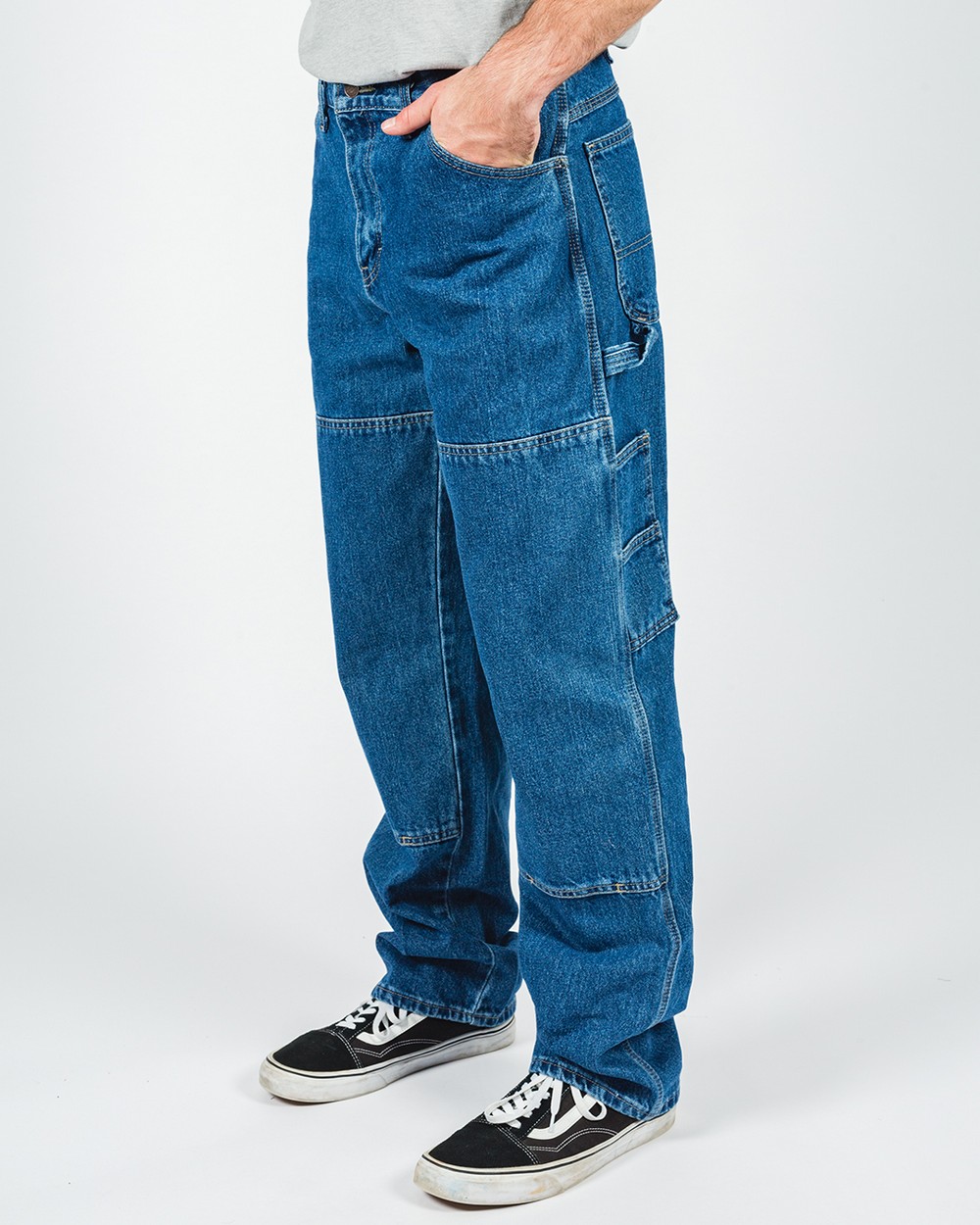 paperbag skinny jeans